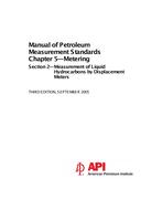 API MPMS Chapter 5.2 (R2015)