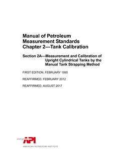 API MPMS Chapter 2.2A (R2017)