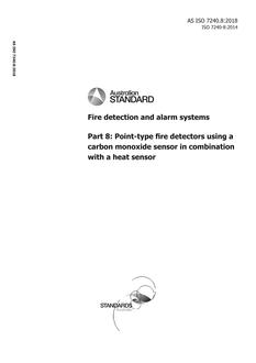 AS ISO 7240.8:2018