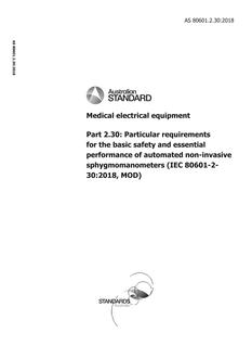 AS 80601.2.30:2018