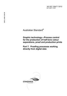 AS ISO 12647.7-2012