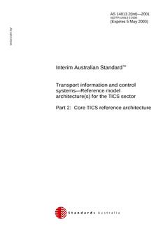 AS 14813.2(INT)-2001