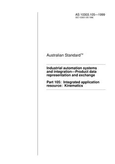 AS 10303.105-1999