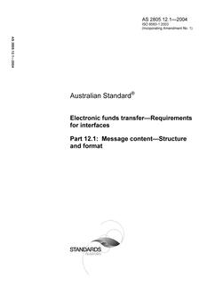 AS 2805.12.1-2004