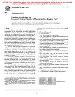 ASTM D2699-01a