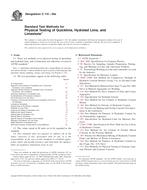 ASTM C110-05a