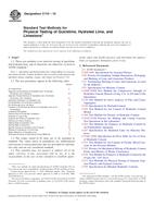 ASTM C110-10