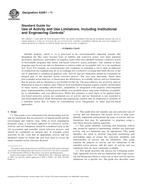 ASTM E2091-11
