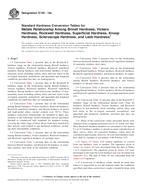 ASTM E140-12a
