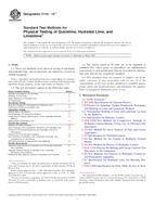 ASTM C110-14e1