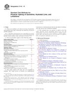 ASTM C110-15