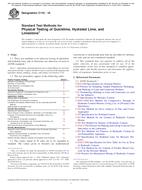ASTM C110-16