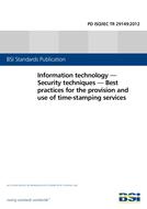 BS PD ISO/IEC TR 29149:2012