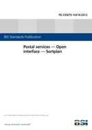 BS PD CEN/TS 16316:2012