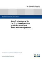 BS PD CEN/TR 16412:2012