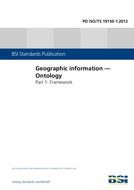 BS PD ISO/TS 19150-1:2012