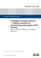 BS PD ISO/TR 13185-1:2012