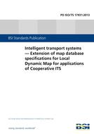 BS PD ISO/TS 17931:2013