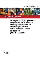 BS PD CEN ISO/TS 17425:2016