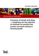 BS PD ISO/TR 16203:2016