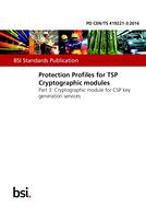 BS PD CEN/TS 419221-3:2016