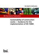 BS PD CEN/TR 16970:2016