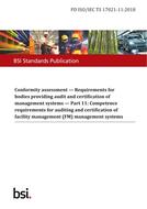 BS PD ISO/IEC TS 17021-11:2018