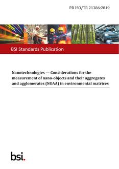 BS PD ISO/TR 21386:2019