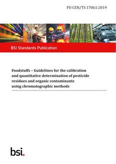 BS PD CEN/TS 17061:2019