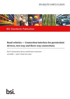 BS PD ISO/TS 19072-5:2019