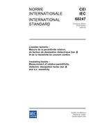 IEC 60247 Ed. 3.0 b:2004