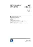 IEC 60384-14 Ed. 3.0 en:2005