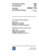 IEC 60364-7-729 Ed. 1.0 b:2007