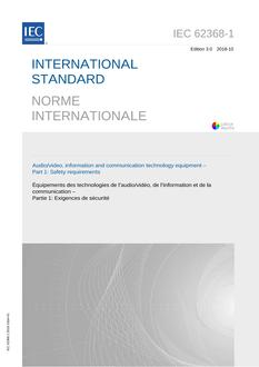 IEC 62368-1 Ed. 3.0 b:2018