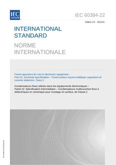 IEC 60384-22 Ed. 3.0 b:2019