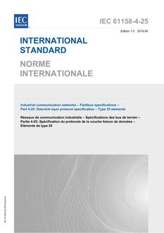 IEC 61158-4-25 Ed. 1.0 b:2019