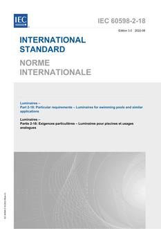 IEC 60598-2-18 Ed. 1.0 b:2022