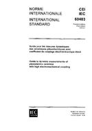 IEC 60483 Ed. 1.0 b:1976