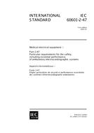 IEC 60601-2-47 Ed. 1.0 en:2001