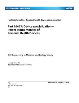IEEE 11073-10427-2016