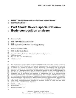 IEEE P11073-10420